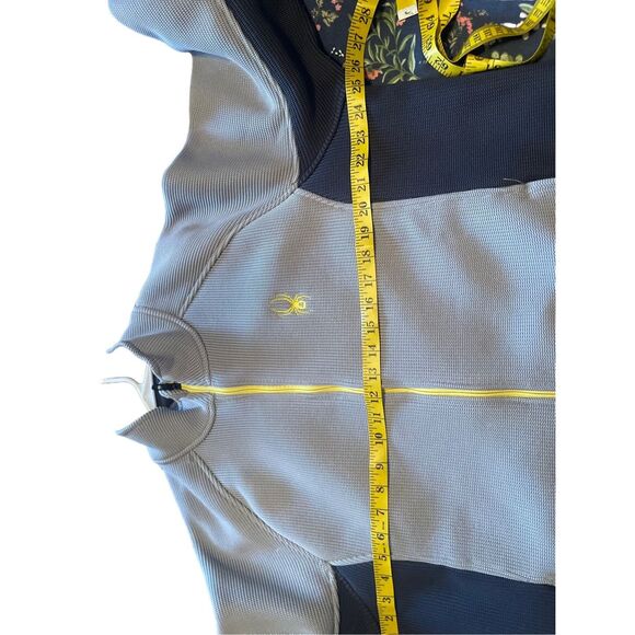 Spyder Mens Gray Black Foremost Full Zip Heavyweight Core Knit Jacket Size XL - Picture 10 of 14